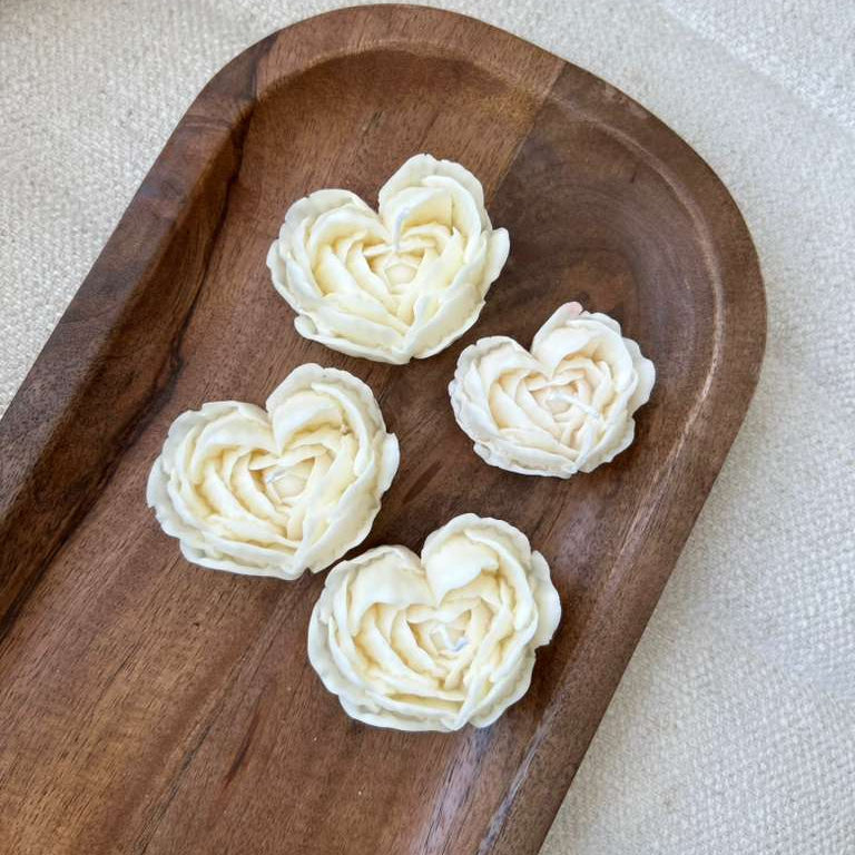 Small Heart Shaped Peony